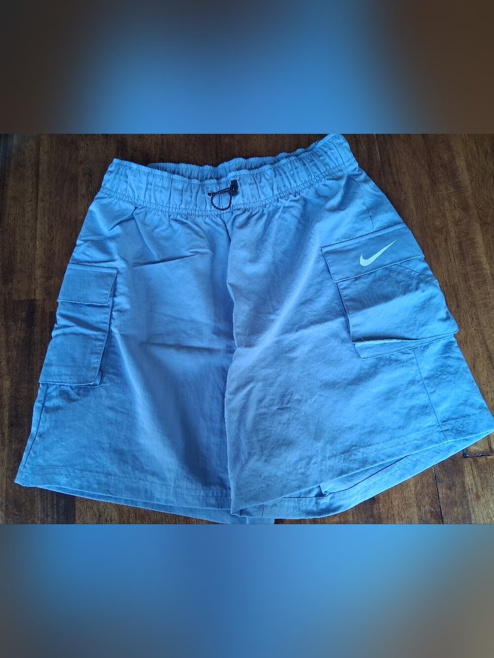 Nike Light Purple Athletic Shorts with Cargo Pocket Womens Size S